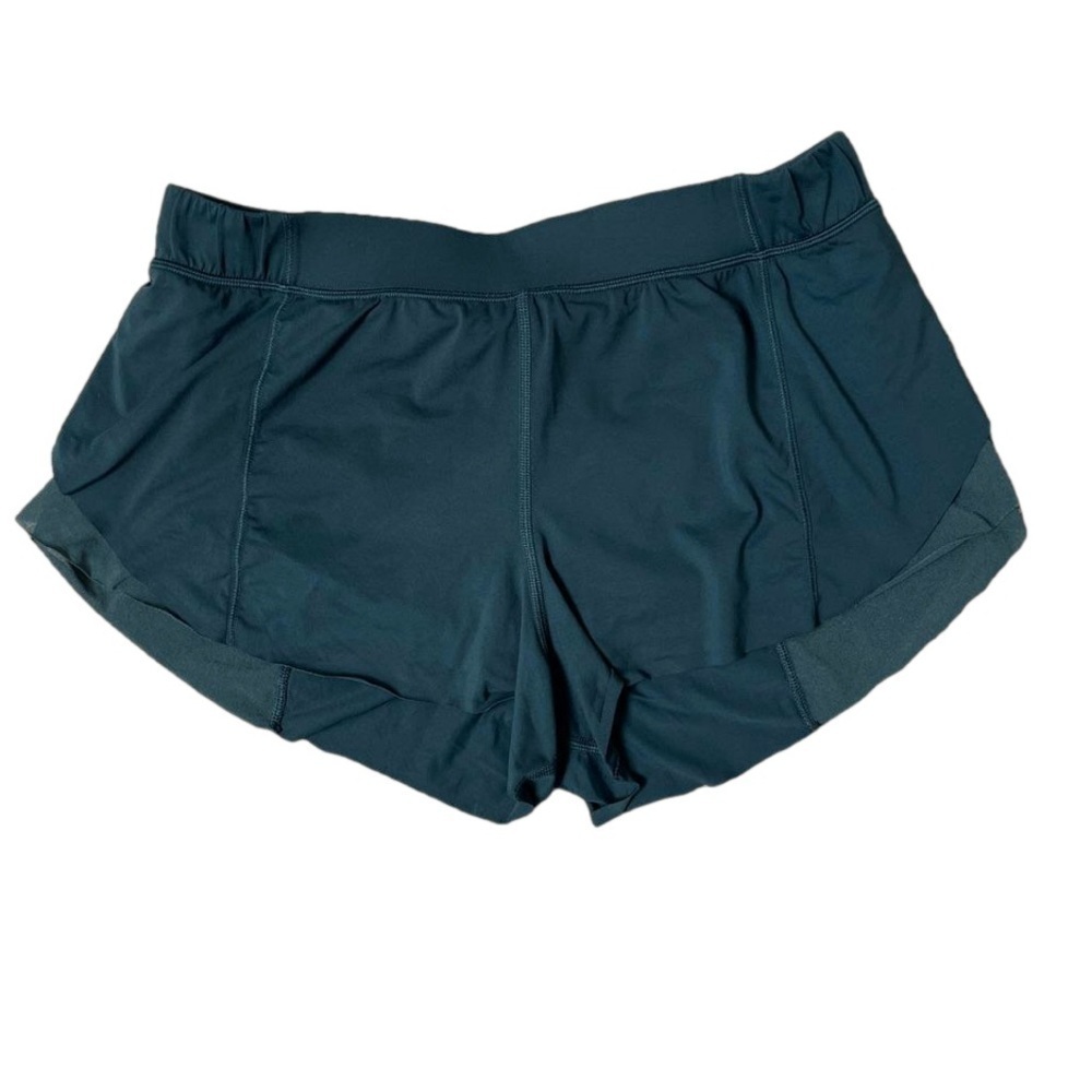 Lululemon Teal Homestretch shorts - Picture 2 of 9